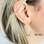 14k gold filled hoop earrings - KIA Jewelry Earrings Toronto