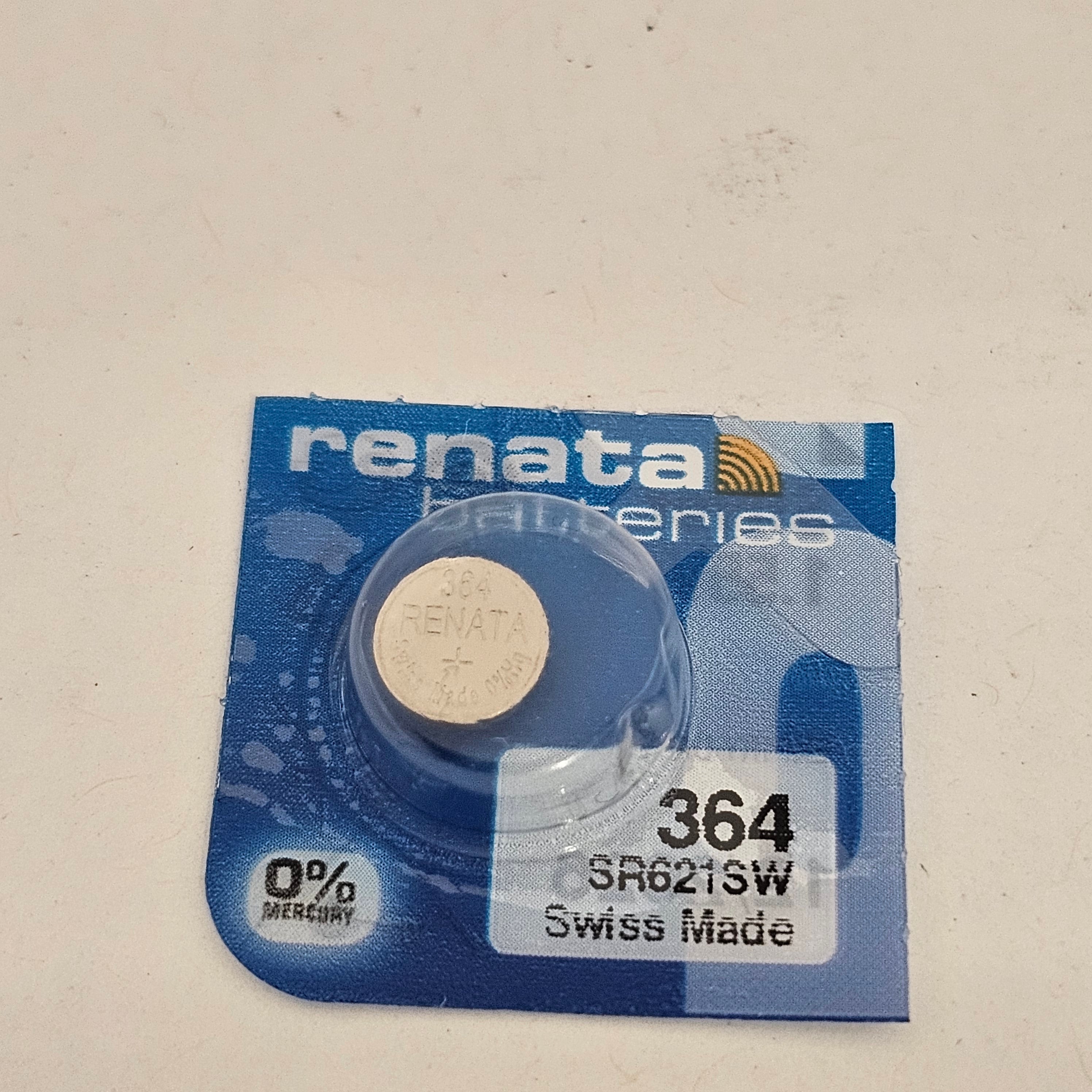 WATCH BATTERY RENATA 364