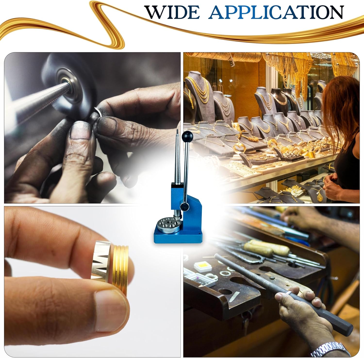 Ring Stretcher Reducer & Enlarger Size Adjustment Tool Jewelry Making Machine -2