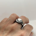 925 Silver Signet Rings For Men, Bird Men's Ring - KIA Jewelry Rings Toronto
