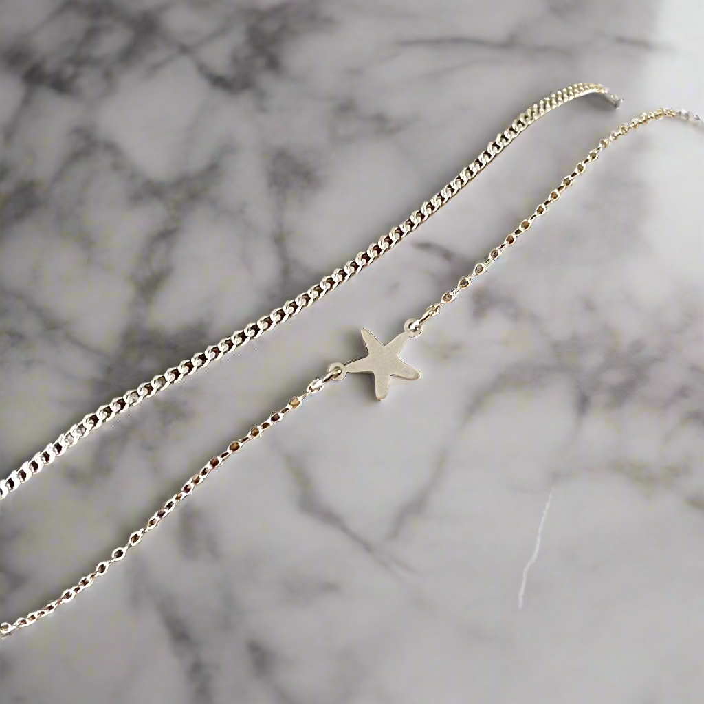 Dainty star bracelet deals