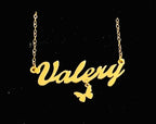 Personalized Name Necklace in Silver And Gold - KIA Jewelry Necklaces Toronto