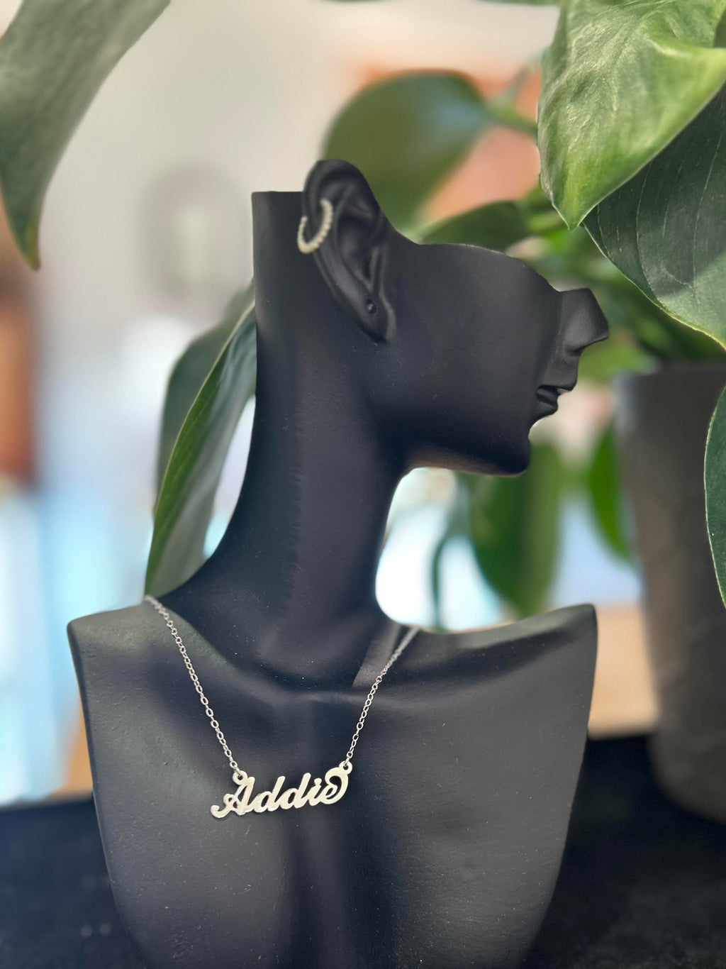 Sterling Silver Personalized Name Necklace