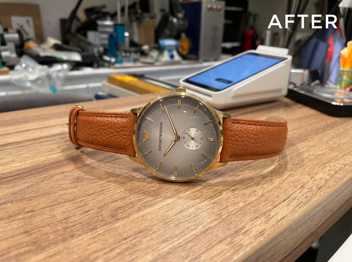 Replacing a leather watch strap is a simple process that refreshes your watch