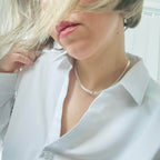 Sterling silver herringbone necklace for women and men - KIA Jewelry Necklaces Toronto