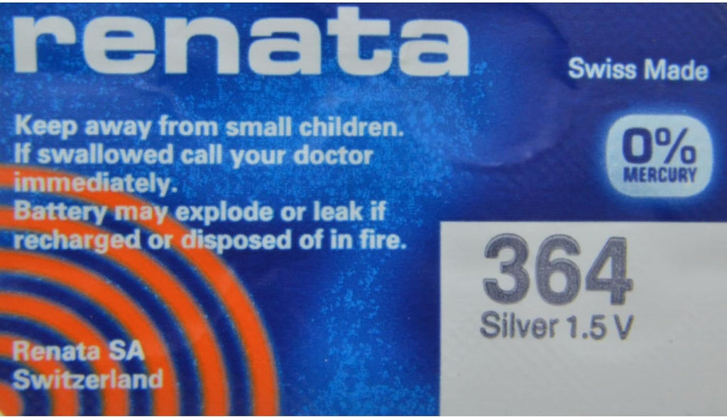 WATCH BATTERY RENATA 364