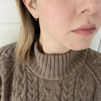 14Gold filled hoops ball earrings