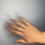 14k Gold Filled Tarnish Resistant Dainty Star Stacking Ring Size 5,6,7,8