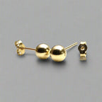 10K Gold Ball Stud earrings