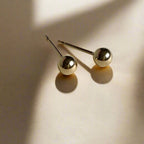 Classic 14K Gold Filled Ball Studs for Men And Women