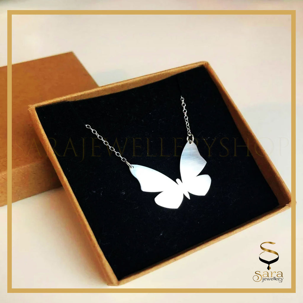 925 Sterling Silver Dainty Butterfly  Necklace| Best choice for Women Teen Girls Jewelry Gifts Birthday
