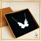 925 Sterling Silver Dainty Butterfly  Necklace| Best choice for Women Teen Girls Jewelry Gifts Birthday - KIA Jewelry Necklaces Toronto