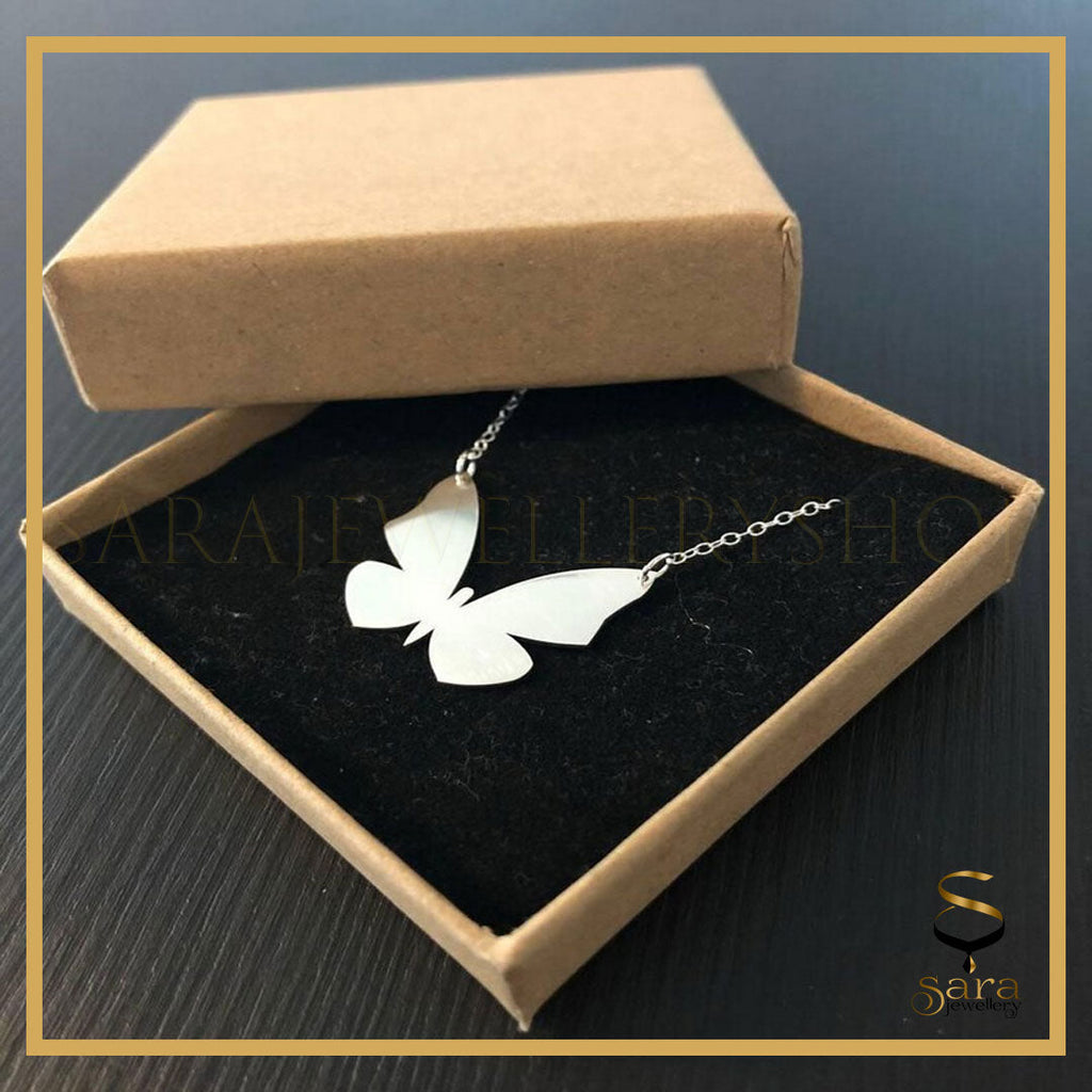 925 Sterling Silver Dainty Butterfly  Necklace| Best choice for Women Teen Girls Jewelry Gifts Birthday