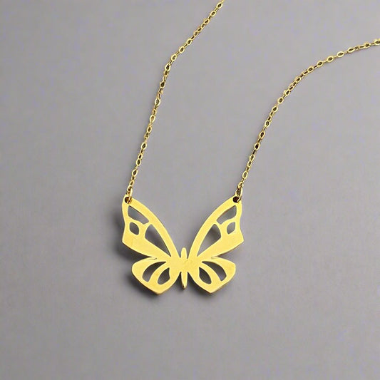 Sterling silver butterfly Necklace