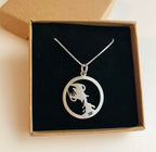Unique Sterling Silver Zodiac Necklace, Sterling Silver Zodiac Sign Pendant With Sterling Silver Chain, Silver Necklace for Women And Men - KIA Jewelry product_type Toronto