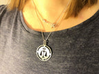 Unique Sterling Silver Zodiac Necklace